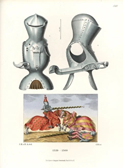 Artworksandappliancesfromthemiddleagestothe17thcentury Collection: German tournament armor from the first half