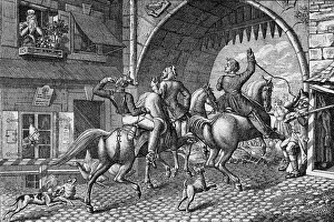 Communities Prints: GERMAN TOWN GATE / 1825