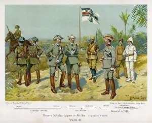 German Troops in Africa