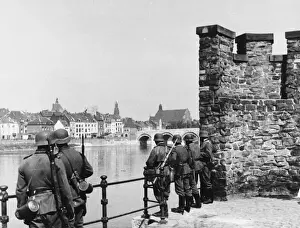 German troops in Mstricht WWII