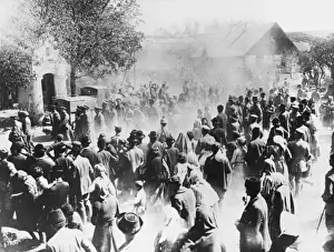 Populace Prints: German troops in Przemysl 1915