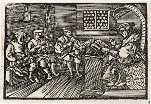 Lecturer Prints: German Univ Scene 1553