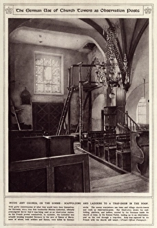 The German use of church towers as observation posts in WW1 The German use of church towers as observation posts in WW1