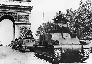Second Prints: German victory parade WWII