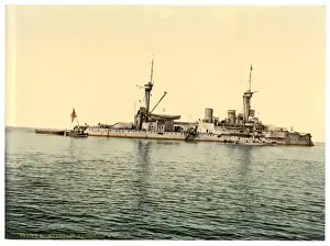 German war vessel Kurfurst Friedrich Wilhelm, Helgoland, Ger