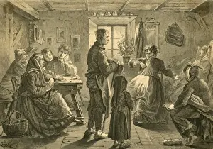Villagers Prints: German wise-woman
