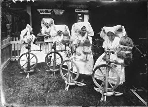 German Women Spinning