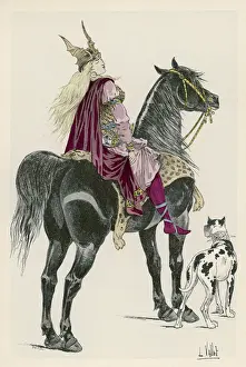 Austrasia Prints: GERMANIC WARRIOR QUEEN