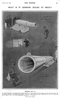 Weep Prints: What is it the Germans dislike so much? H. M. Bateman cartoon