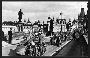 Germans into Prague