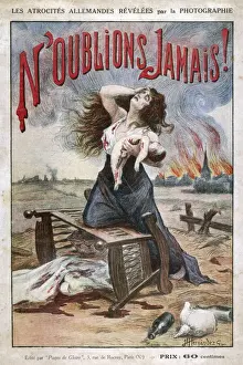 Germans Prints: GERMANS RAVAGE FRANCE