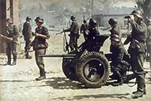 Germans in Russian Town