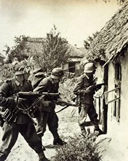 Germans Search House