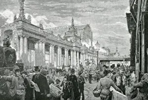 Germany (1892). Second Reich. Socialist demonstration