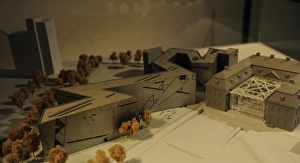 Images Dated 17th January 2012: Germany. Berlin. Jewish Museum Berlin. Built in 1999 by Dani