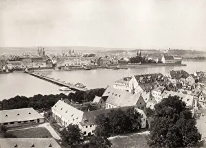 Cityscape Collection: Germany, city of Koblenz, River Rhine