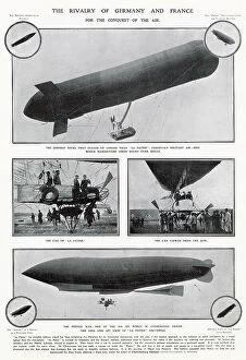 Gondola Collection: Germany and France - Conquest of the Air 1907