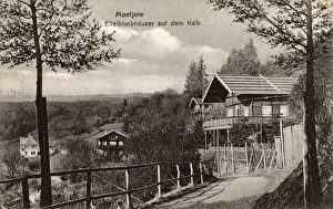 Aachen Prints: Germany - Monschau - Eifel Region - Traditional houses