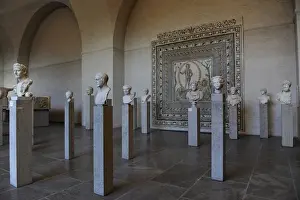 Germany. Munich. Glyptothek. Room of the Roman Portraits. In