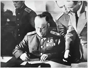 Signs Prints: Germany Surrenders