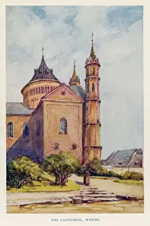 Worms Prints: Germany / Worms Cathedral
