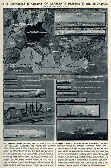 Images Dated 11th March 2017: Germanys desperate oil situation by G. H. Davis