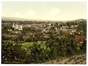 Gernrode from Schweler Wood, Hartz, Germany