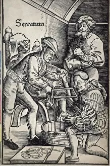 Engravings Gallery: Gersdorff, Hans von (1455 - 1529). German surgeon