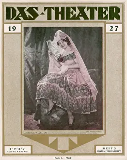 Rossini Prints: Gertrude Callam, as Rosina