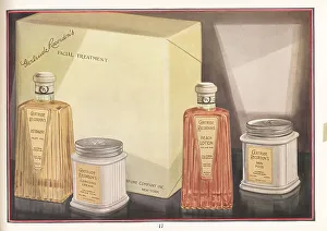 Perfumery Prints: Gertrude Recordon's Facial Treatment from CPC, 1927