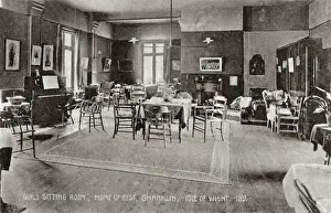 Friendly Prints: GFS Home of Rest, Shanklin, Isle of Wight - Sitting Room