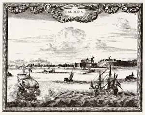 1482 Prints: Ghana / Elmina C1700