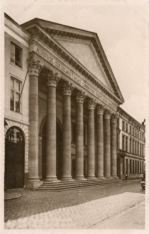 Images Dated 24th March 2017: Ghent - Entrance of University - Flemish Region of Belgium