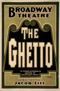 Adapted Prints: The ghetto by Herman Heyermans i. e. Heijermans, Jr. ; adapt