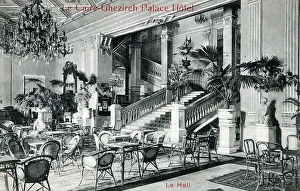 Lavish Prints: Ghezireh Palace Hotel, Cairo, Egypt - The Lobby