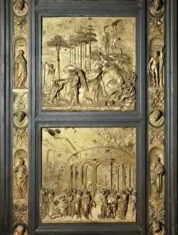 Baptistery Gallery: GHIBERTI, Lorenzo (1378-1455). The Gates of Paradise