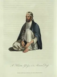 Ghilzai man in summer dress, Afghanistan