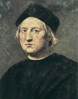 Ghirlandaio Prints: GHIRLANDAIO, Ridolfo (1483-1561). Portrait of