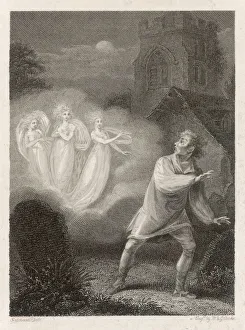 Surprised Gallery: Ghosts in Churchyard