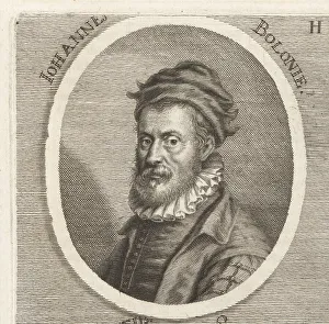 Middle Ages Prints: Giambologna, Flemish Renaissance sculptor, 1529-1608