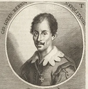 Philipp Kilian Prints: Gian Lorenzo Bernini, Italian sculptor and architect, 1598-1680