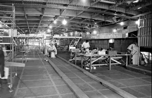 Giant hovercraft under construction, Isle of Wight