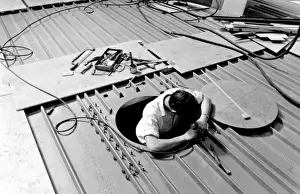 Giant hovercraft under construction, Isle of Wight