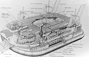Giant hovercraft under construction, Isle of Wight