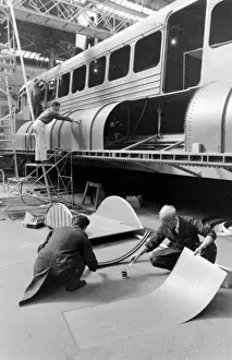 Giant hovercraft under construction, Isle of Wight