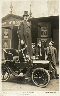 Pneumonia Prints: The Giant Machnow at The London Hippodrome