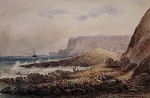 Nicholl Prints: The Giants Causeway from the West