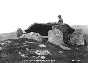 Cromlech Prints: Giants Den Cromlech, Buncrana