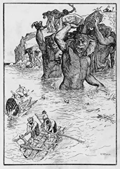 Giants Throw Rocks / Sinba
