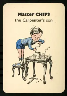 Woodwork Prints: Gibbs Happy Families - Master Chips